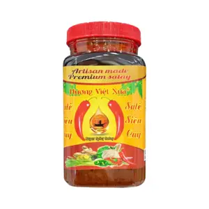 Sa Tế Siêu Cay, Artisan Made Premium Super Spicy Satay (450g) - HUONG VIET XUA