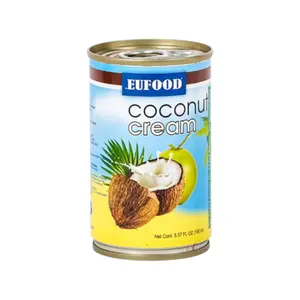 Nước Cốt Dừa Đậm Đặc, Coconut Cream, 5.57 fl oz (165ml) - EUFOOD