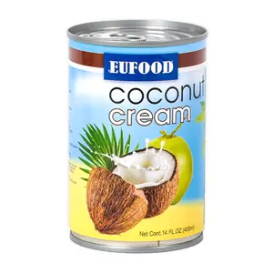 Nước Cốt Dừa Đậm Đặc, Coconut Cream, 14 fl oz (400ml) - EUFOOD