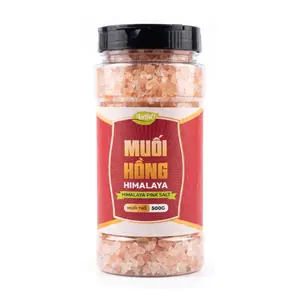Muối Hồng Himalaya Muối Thô, Himalayan Pink Salt, Rock (500g) - ANBIO