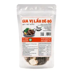 Gia Vị Lẩu Dê - Bò, Goat / Beef Hot Pot Seasoning (115g) - VIPEP