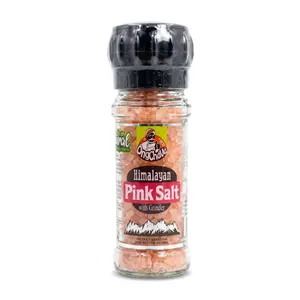 Muối Hồng Himalaya Nắp Cối Xay, Himalayan Pink Salt with Grinder (100g) - ONG CHA VA