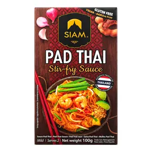 Sốt Xào Pad Thái, Pad Thai Stir-fry Sauce, Mild, 2 Phần (100g) - SIAM