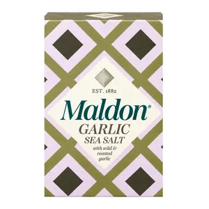 Muối Biển Vị Tỏi, Garlic Sea Salt (100g) - MALDON