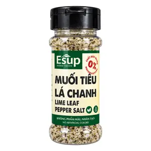 Muối Tiêu Lá Chanh, Lime Leaf Pepper Salt (80g) - ESUP