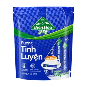 Đường Tinh Luyện Đường Que Thượng Hạng, Extra Refined Sugar, 50 Que (300g) - BIEN HOA