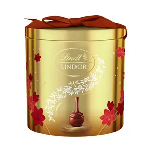 Socola Tổng Hợp, Lindor, Assorted Chocolate, Oval Tin (144g) - LINDT