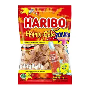 Kẹo Dẻo Cola Vị Chua, Gummies, Happy Cola Zourr (80g) - HARIBO