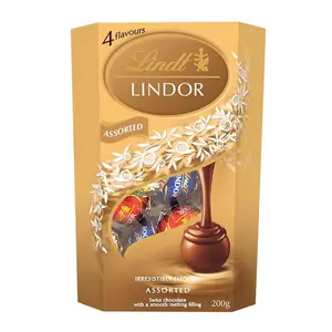 Socola Tổng Hợp, Lindor, Assorted, Swiss Chocolate with a Smooth Melting Filling (200g) - LINDT