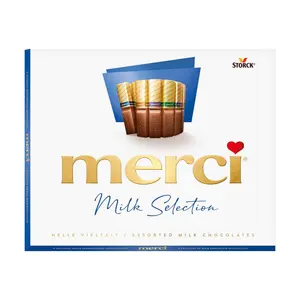 Socola Sữa Tổng Hợp, Merci Finest Selection, Assorted Milk Chocolates (250g) - STORCK