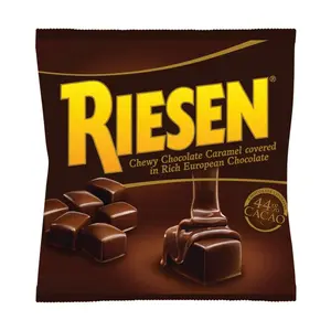 Kẹo Socola Đen Nhân Caranmel, Riesen, Dark Chocolate Caramel Chewy Candy (231g) - STORCK