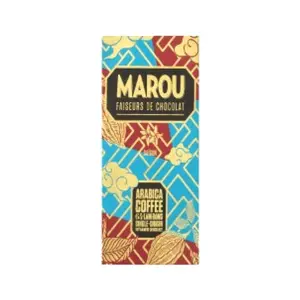 Socola Vị Cà Phê, Lam Dong 64% Single Origin Vietnamese Chocolate, Arabica Coffee (24g) - MAROU