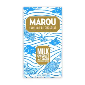 Socola Sữa, Milk Chocolate, 48% Cacao Single Origin (60g) - MAROU