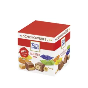 Socola, Schokowürfel, Bunter Mix, 22 Viên (176g) - RITTER SPORT