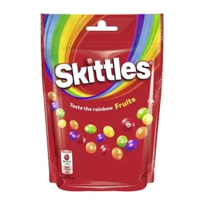 Kẹo Trái Cây Màu Sắc Cầu Vồng, Rainbow Candy, Fruits (136g) - SKITTLES