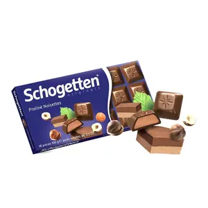 Socola Hạt Phỉ, Praline Noisettes Chocolate (100g) - SCHOGETTEN