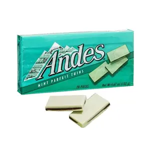 Socola Sữa Bạc Hà, Mint Parfeit Thins, 28 Viên, 4.67 oz (132g) - ANDES