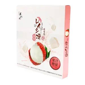 Thạch Vải, Litchi Jelly, 8 Viên, 14 oz (400g) - SHU SHIN BOU