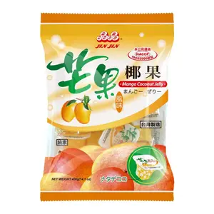 Thạch Dừa Xoài, Mango Coconut Jelly, 14.10 oz (400g) - JIN JIN
