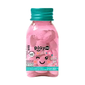 Kẹo Bạc Hà Đào Sakura, Cooling Menthol Duo Candy, Sakura Peach (22g) - PLAYMORE