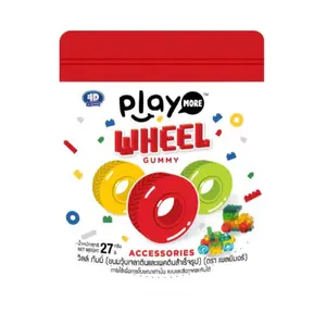 Kẹo Dẻo Bánh Xe, 4D Wheel Gummy (27g) - PLAYMORE