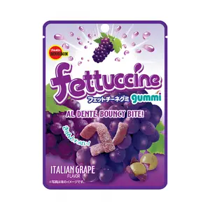 Kẹo Dẻo Vị Nho, Fettuccine Gummi, Al Dente Bouncy Bite, Italian Grape, 1.76 oz (50g) - BOURBON