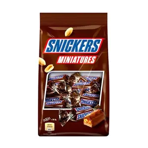 Socola Nhân Caramel Đậu Phộng, Snickers Miniatures, Peanut Filled Chocolates (150g) - MARS