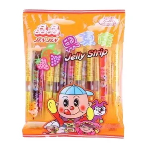 Thạch Ống Vị Trái Cây, Fruit Jelly Strips (470g) - JIN JIN
