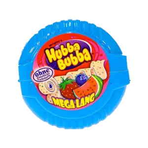 Kẹo Cao Su Cuộn Triple Mix, Hubba Bubba, Mega Lang, Triple Mix (56g) - WRIGLEY'S