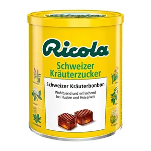 Kẹo Ngậm Thảo Dược, Schweizer Krauterzucker, Swiss Herb Candy (250g) - RICOLA
