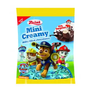 Socola Hình Quả Trứng Nhân Kem Sữa, Mini Creamy, Milky Filled Chocolates, Paw Patrol with Surprise (39g) - ZAINI