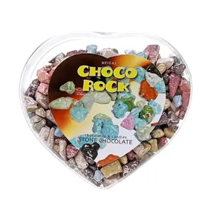 Socola Viên Đá Hộp Trái Tim, Stone Chocolate (250g) - CHOCO ROCK