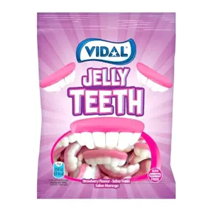 Kẹo Dẻo Hình Hàm Răng, Jelly Teeth Gummy (80g) - VIDAL