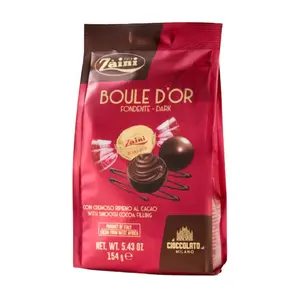 Socola Nhân Cacao Đắng, Boule D`or, Dark, with Smooth Cocoa Filling, 5.43 oz (154g) - ZAINI