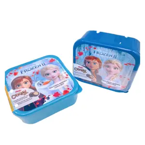 Viên Ngũ Cốc Phủ Socola, Disney Frozen Lunch Box, Crockki Bites, Crispy Wheat Covered with A Cocoa Shell (60g) - ZAINI
