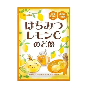 Kẹo Ngậm Chanh Mật Ong, Honey Lemon Hard Candy (90g) - KANRO