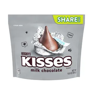 Socola Sữa, Kisses, Milk Chocolate, Share Pack, 10.8 oz (306g) - HERSHEY'S