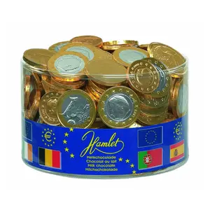 Socola Đồng Tiền, Milk Chocolate, Euro Coins (1000g) - HAMLET