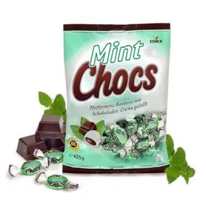 Kẹo Bạc Hà Nhân Socola, Mint Chocs (425g) - STORCK