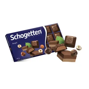 Socola Nhân Nougat Hạt Dẻ, Nugat Chocolate (100g) - SCHOGETTEN