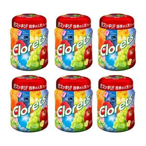 Kẹo Cao Su Hương Trái Cây Tổng Hợp, Fruit Assorted Chewing Gum (140g) - CLORETS