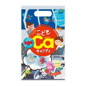 Kẹo Mút Sữa Chua Dâu Tăng Cường Canxi Cho Trẻ, CA Lollipops, Strawberry Yogurt (70g) - UNIMAT RIKEN