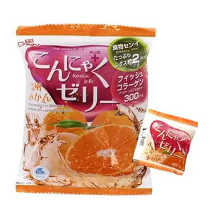 Thạch Rau Câu Vị Cam, Konjac Jelly, Mandarin Orange Flavour (108g) - YUKIGUNI AGURI