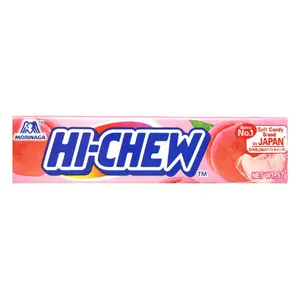 Kẹo Mềm Trái Cây Hương Đào, Hi-Chew, Peach Chewy Fruit Candy (57g) - MORINAGA