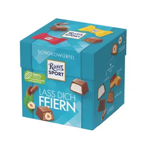 Socola Viên Tổng Hợp, Choco Cubes, Lass Dich Feiern (176g) - RITTER SPORT