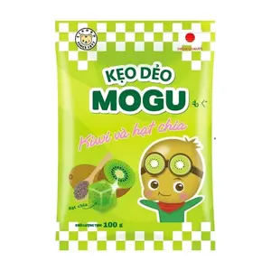 Kẹo Dẻo Mogu Kiwi & Hạt Chia, Kiwi & Chia Seed Gummy (100g) - EIKODO