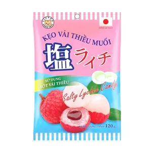 Kẹo Vải Thiều Muối, Salty Lychee Candy (120g) - EIKODO