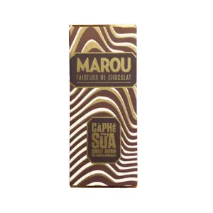 Socola Vị Cà Phê Sữa, Single Origin Vietnamese Chocolate, Milk Coffee (24g) - MAROU