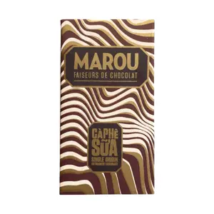 Socola Vị Cà Phê Sữa, Single Origin Vietnamese Chocolate, Milk Coffee (80g) - MAROU