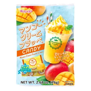 Kẹo Sữa Xoài, Mango Cream Frappe Candy, 2.68 oz (76g) - KASUGAI